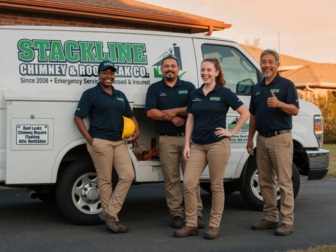 Chimney flashing repair company in Harmony, RI